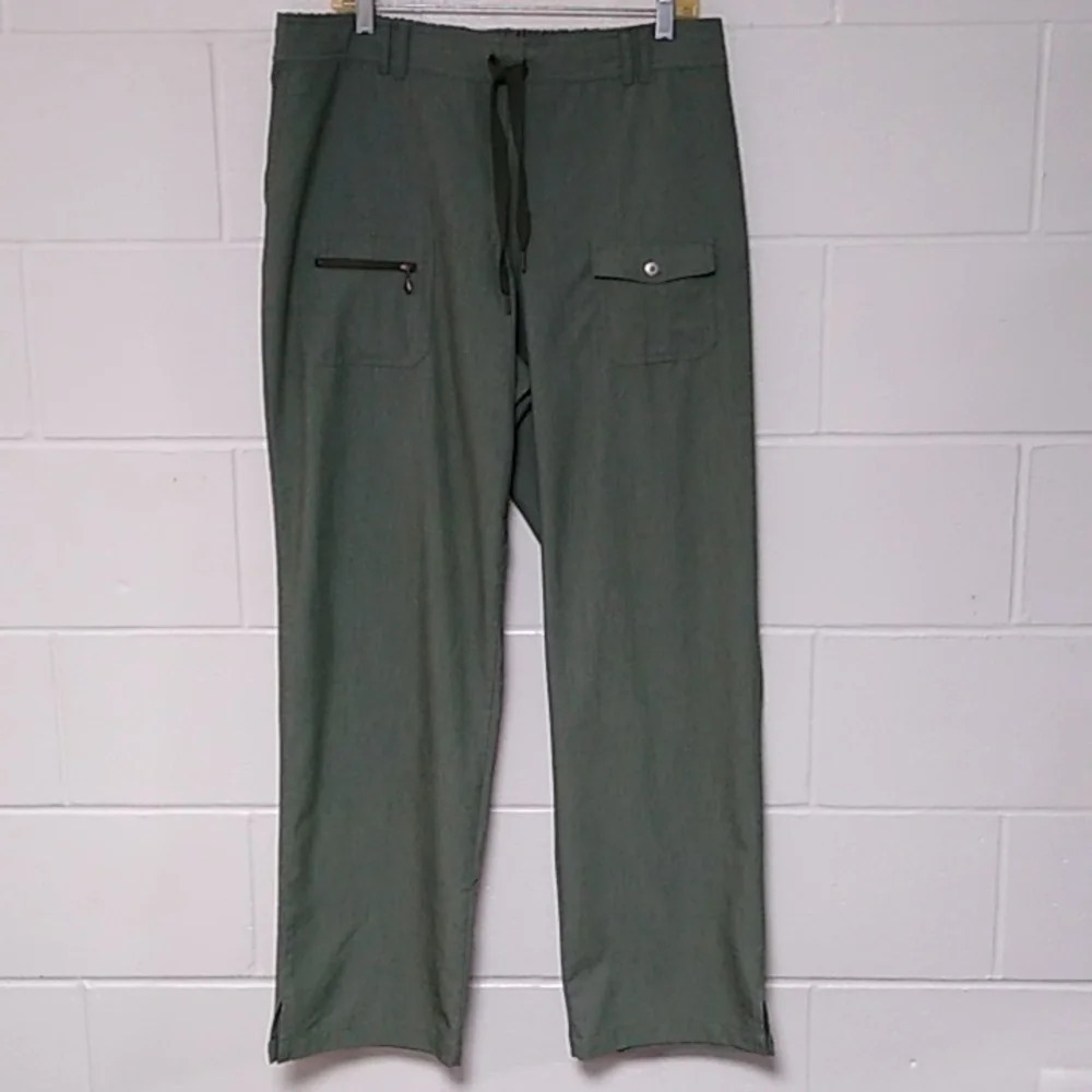 ADAR PRO, DARK SAGE GREEN, STRAIGHT, SIDE VENT, CARGO, SCRUB, PANTS 32" LENGTH